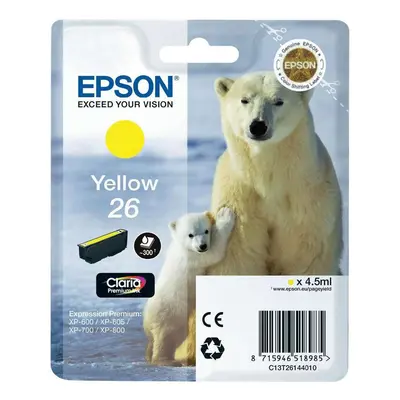 Zásobník Epson č.26 - T2614 (Žlutý) - Originál