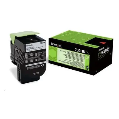 Toner Lexmark 70C2HK0 (Černý) (High Capacity) (Return) - Originál