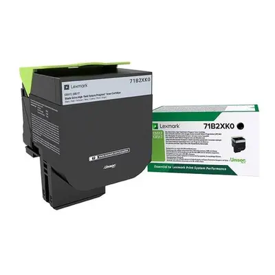 Toner Lexmark 71B2XK0 (Černý) Return - Originál