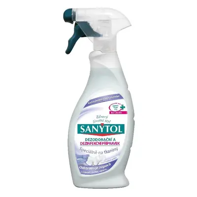 Prostředek dezinfekční Sanytol, na tkaniny a čalounění, sprej, 500 ml