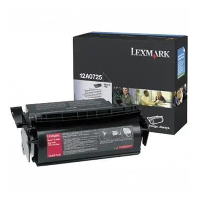 Toner Lexmark 12A0725 (Černý) - Originál