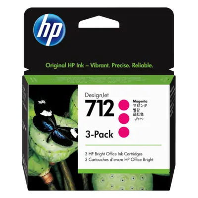 Zásobníky - Multi Pack HP č.712 - 3ED78A (Purpurové) - Originál