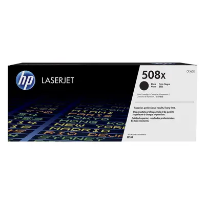 Toner HP č.508X - CF360X (Černý - black) - Originál