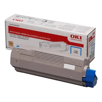 Toner OKI 46490607 (Azurový) - Originál