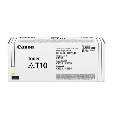 Toner Canon T10Y (Žlutý) 4563C001 - Originál