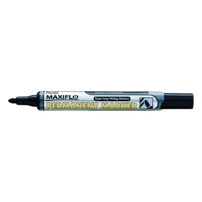 Popisovač permanentní Pentel Maxiflo NLF50, 4,5 mm, černý