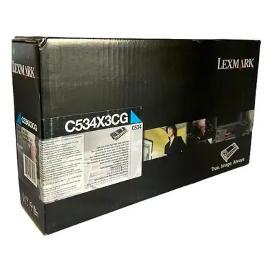 Toner Lexmark C534X3CG (Azurový) - Originál