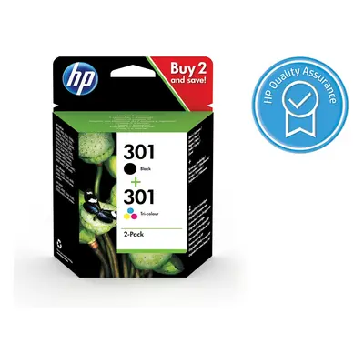 Cartridge - Multi Pack HP č.301 - N9J72A (Černá a barevná) náhrada za J3M81AE - Originál