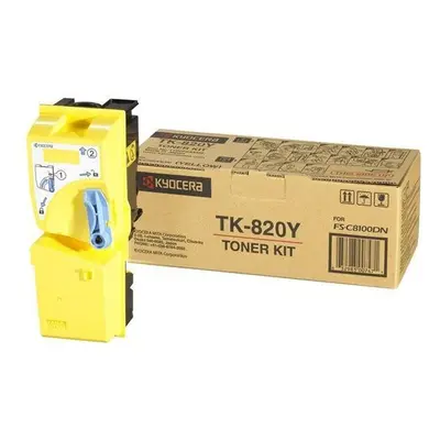 Toner Kyocera TK-820Y (Žlutý) - Originál