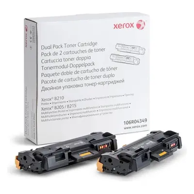 Toner Xerox 106R04349 (Černý) - Originál