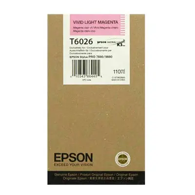 Zásobník Epson T6026 (Vivid Light Magenta) - Originál