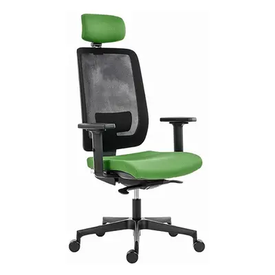 Powerton Kancelářské ergonomické křeslo Lucie, Zelené