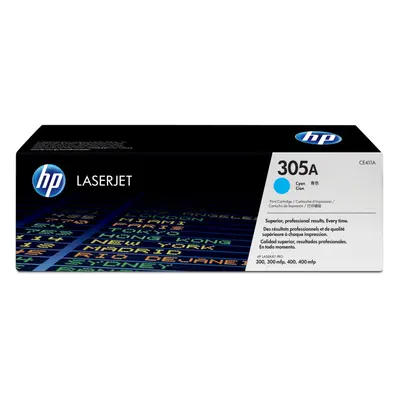 Toner HP č.305A - CE411A (Azurový) - Originál