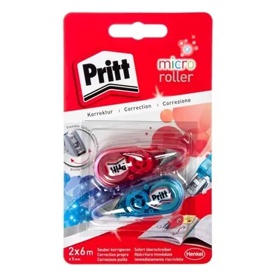 Strojek korekční Pritt Micro Roller, 5 mmx6 m, jednorázový, 2 ks