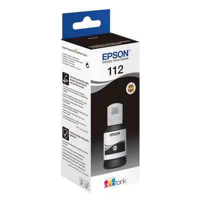 Lahev s inkoustem Epson č.112 - T06C1 (Černá) - Originál