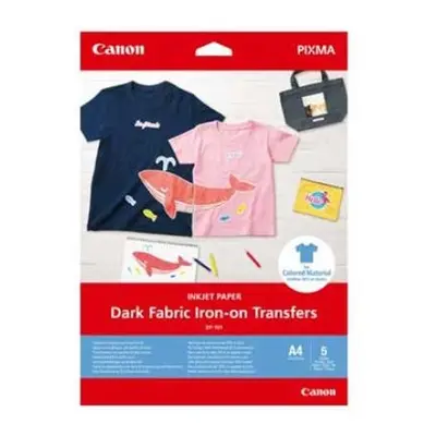 Canon DF-101 'DARK FABRIC IRON-ON A4'(A4, 5 listů, 160 g/m2)