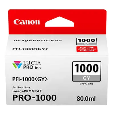 Zásobník Canon č.1000 - PFI-1000GY (Šedý) 1002566 - Originál