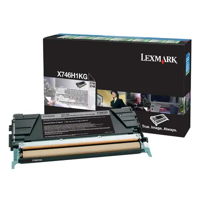 Toner Lexmark X746H1KG (Černý) (High Capacity) (Return) - Originál