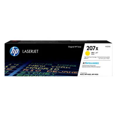 Toner HP č.207X - W2212X (Žlutý) - Originál