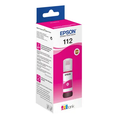 Lahev s inkoustem Epson č.112 - T06C3 (Purpurová) - Originál