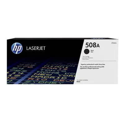 Toner HP č.508A - CF360A (Černý - black) - Originál