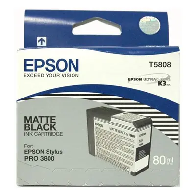 Zásobník Epson T5808 (Matně černý) - Originál