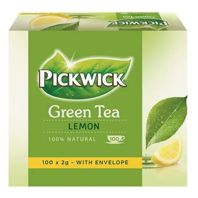 Čaj zelený Pickwick, Citron, 100x2 g