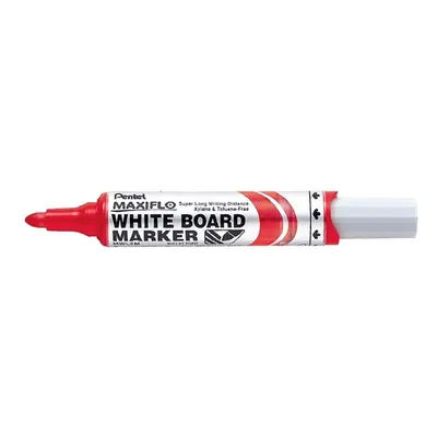 Popisovač na bílé tabule Pentel Maxiflo MWL5M, 6 mm, červený