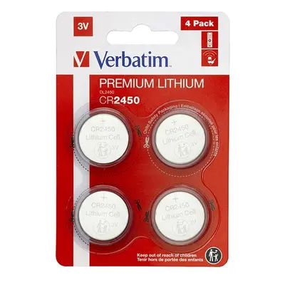 Baterie Verbatim 3 knoflíková 4-pack blistr