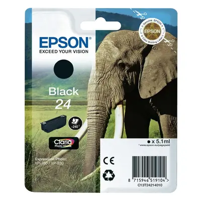 Zásobník Epson č.24 - T2421 (Černý) - Originál