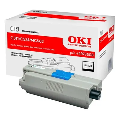 Toner OKI 44973508 (Černý) - Originál