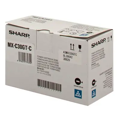 Toner Sharp MXC30GTC (Azurový) - Originál