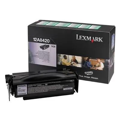 Toner Lexmark 12A8420 (Černý) (Prebate) - Originál