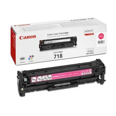 Toner Canon č.718 - CRG-718M (Purpurový) 2660B002 - Originál