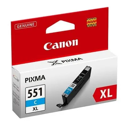 Zásobník Canon č.551XL - CLI-551XL-C (Azurový) - Originál