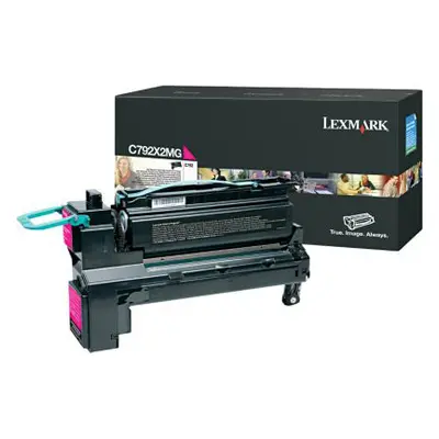 Toner Lexmark C792X2MG (Purpurový) - Originál