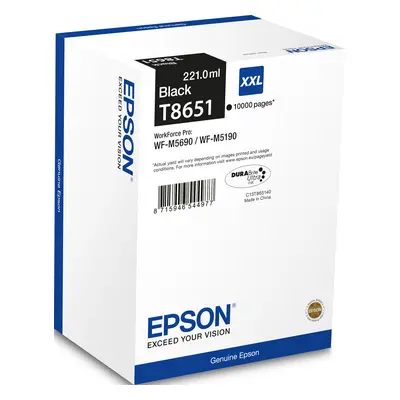 Zásobník Epson T8651 (Černý) - Originál