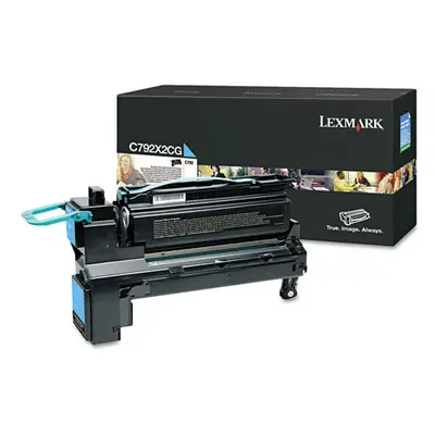 Toner Lexmark C792X2CG (Azurový) - Originál