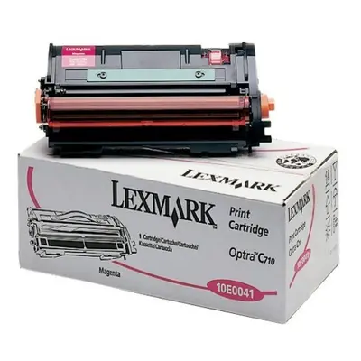 Toner Lexmark 10E0041 (Purpurový) - Originál