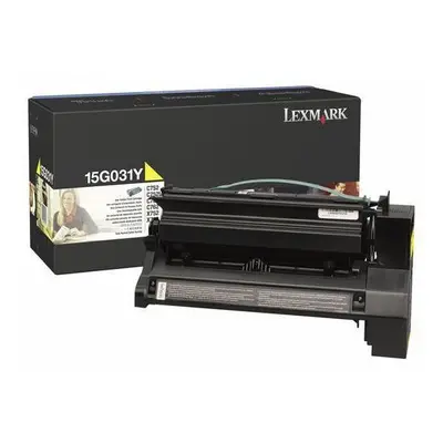 Toner Lexmark 15G031Y (Žlutý) - Originál