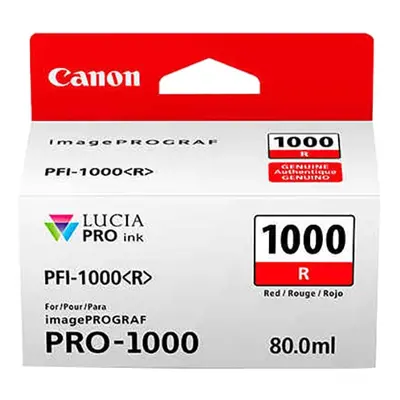 Zásobník Canon č.1000 - PFI-1000R (Červený) - Originál