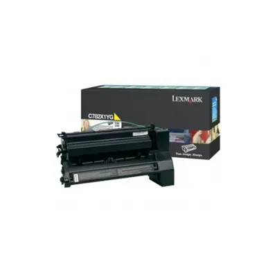 Toner Lexmark C782X1YG (Žlutý) - Originál