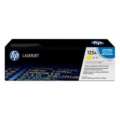 Toner HP č.125A - CB542A (Žlutý) - Originál