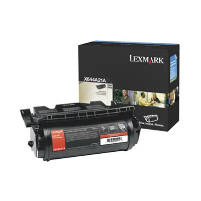 Toner Lexmark X644H21 (Černý) - Originál