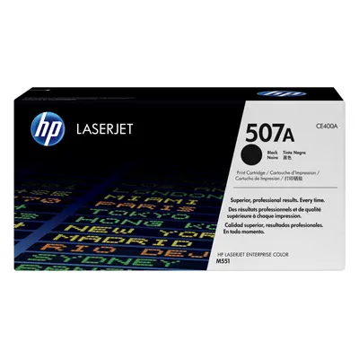 Toner HP č.507A - CE400A (Černý - black) - Originál