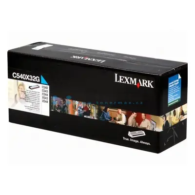 Developer Lexmark C540X32G (Azurový) - Originál