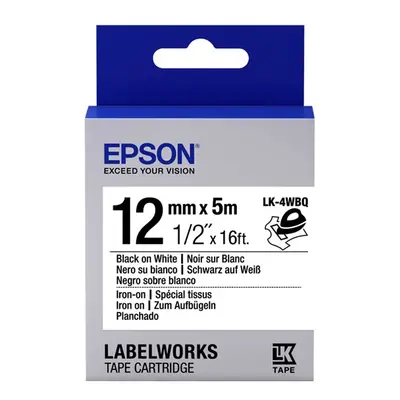 Páska Epson C53S654024 (Černý tisk/bílý podklad) - Originál