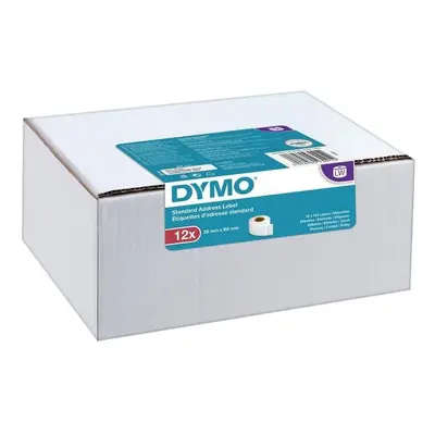 Dymo 2093091 'papírové štítky 89mm x 28mm, 12 x 130 ks'(89x28 mm, , )