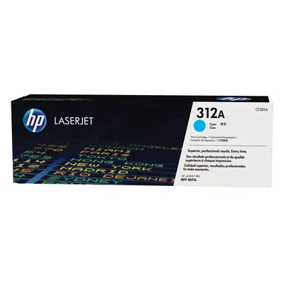 Toner HP č.312A - CF381A (Azurový) - Originál