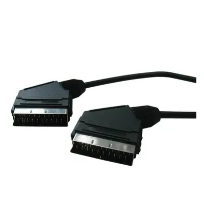 Video kabel SCART samec - SCART samec 5m černá